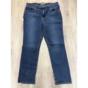 LEVIS 724 Womens Jeans Size 33 High Rise Straight Rodeo Cowgirl 34x30